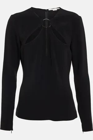 Stella McCartney Cut out crepe top