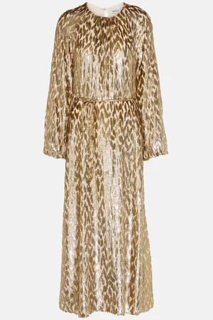 Simkhai Odina leopard-print midi dress