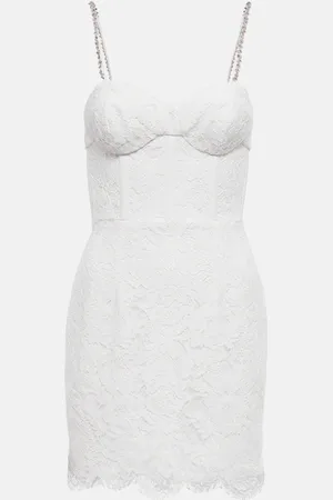Rebecca Vallance Hariet bustier lace minidress