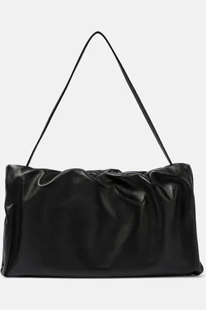The Row Bourse XL leather shoulder bag