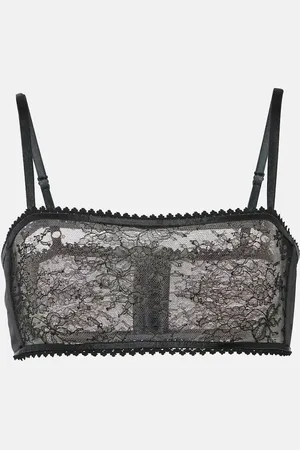 WARDROBE.NYC Floral lace bralette