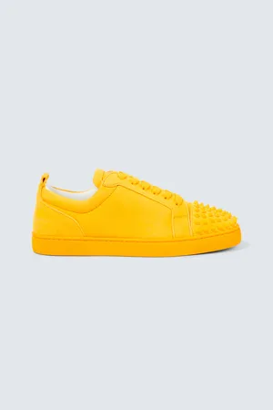 Christian Louboutin Louis Junior Spikes suede sneakers