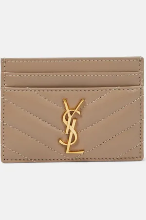 Saint Laurent Cassandre matelasse leather cardholder