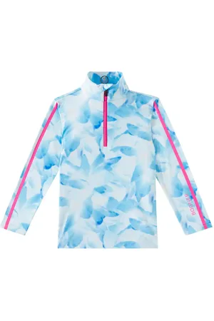 Bogner Chris printed half-zip technical top