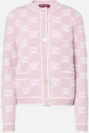 Gucci GG wool boucle jacquard cardigan