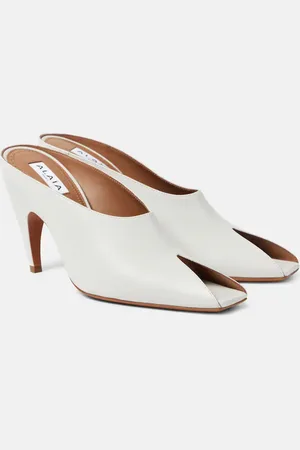 Alaïa AlaÃ¯a Spike leather mules