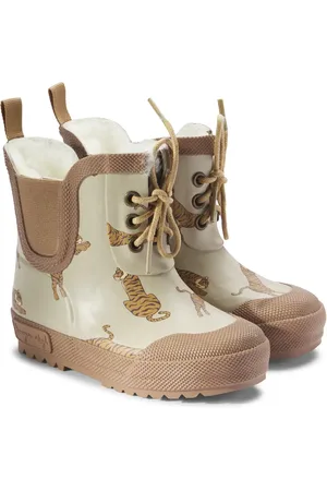 Konges Sløjd Tiger faux shearling-lined snow boots