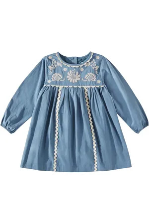 Louise Misha Linoa embroidered cotton dress