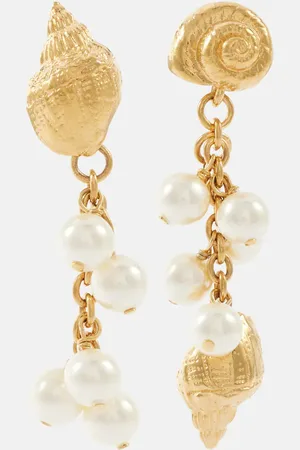 Chloé Shells Small drop earrings