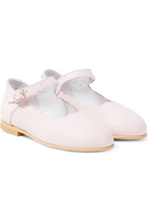 La Coqueta Leather Mary Jane flats