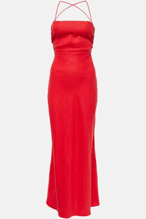 FAITHFULL THE BRAND Garcia linen maxi dress