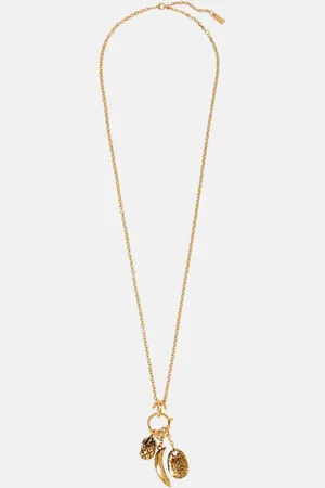 Chloé Charms embellished charm necklace