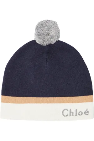 Chloé Logo cotton and wool beanie