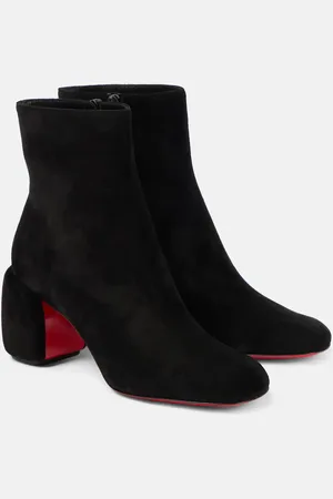 Christian Louboutin Minny Booty 70 suede ankle boots