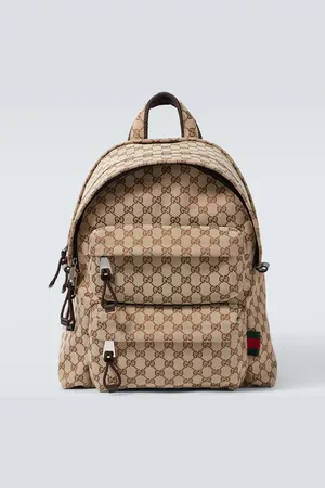 Gucci Medium GG canvas backpack
