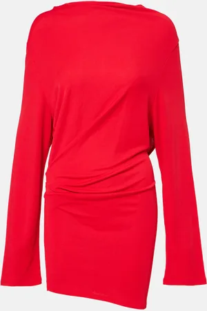 Jacquemus La Croisiere open-back jersey minidress