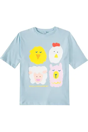 Stella McCartney Printed cotton jersey T-shirt