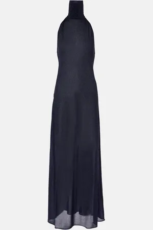 Oseree Lumiere lame maxi dress