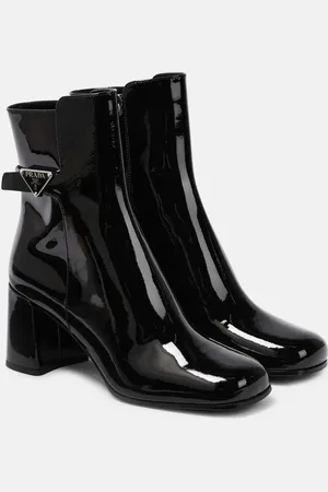 Prada Patent leather ankle boots