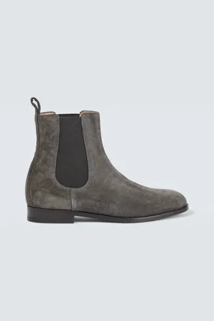 Manolo Blahnik Delsa suede Chelsea boots