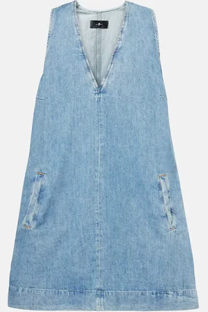 7 for all Mankind Denim minidress