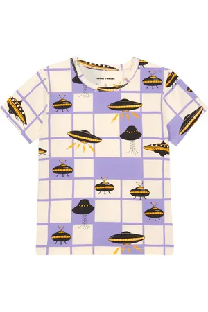 Mini Rodini Printed cotton jersey T-shirt