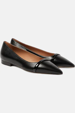 MALONE SOULIERS Jhene leather ballet flats