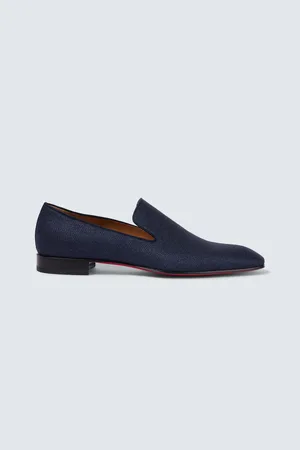 Christian Louboutin Dandelion canvas loafers
