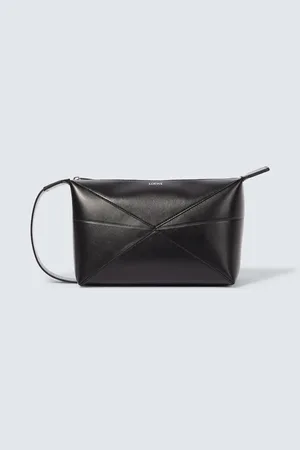 Loewe Puzzle Fold leather toiletry bag