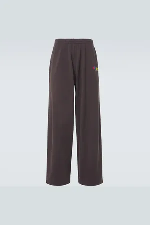 Balenciaga Printed cotton jersey sweatpants