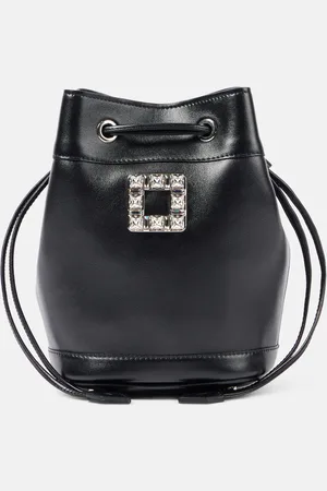 Roger Vivier Tres Vivier leather bucket bag