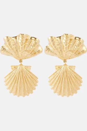 Chloé Shells drop earrings