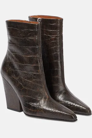 PARIS TEXAS Jane leather ankle boots
