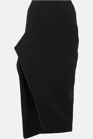 MATICEVSKI Narrate side-slit crepe pencil skirt