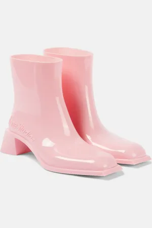 Acne Studios Soap logo ankle boots