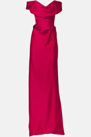 Vivienne Westwood Nova Cocotte satin corset gown