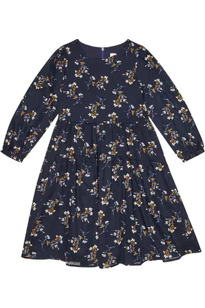 PAADE Floral-printed ruffled cotton dress