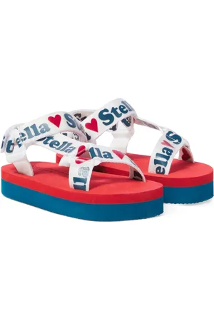 Stella McCartney Logo printed sandals