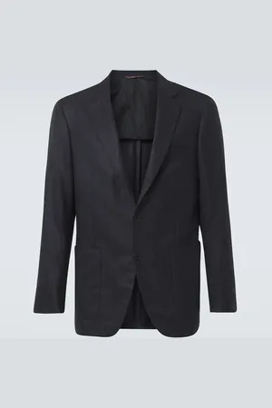 CANALI Kei silk and cashmere blazer