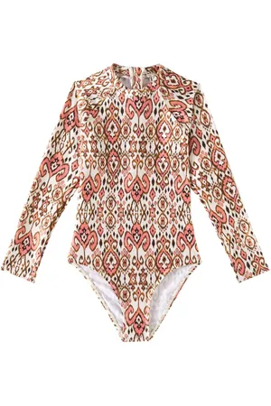 ZIMMERMANN Wylie printed rashguard top