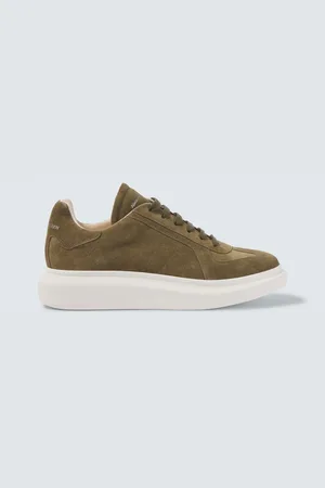 Alexander McQueen Oversized suede sneakers