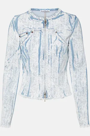 Acne Studios Printed denim jacket