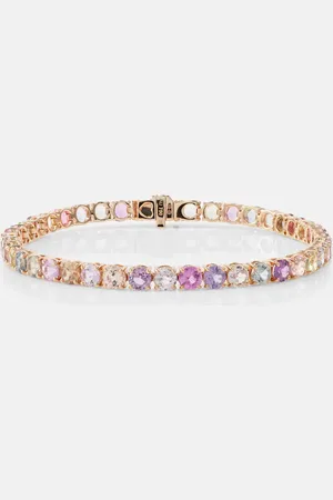 BUCHERER FINE JEWELLERY Essentials Riviere 18kt rose gold bracelet with sapphires