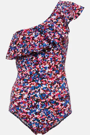 Isabel Marant Sicilya floral swimsuit
