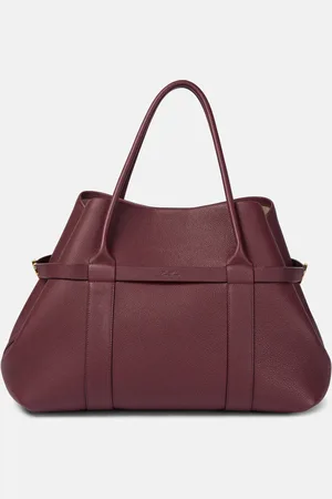 Loro Piana Ghiera Large leather shopper