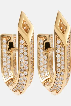 Burberry Hollow embellished earrings