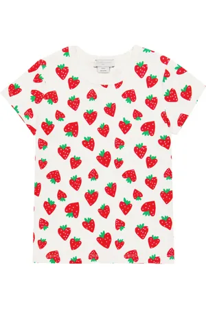 Stella McCartney Printed cotton-blend T-shirt