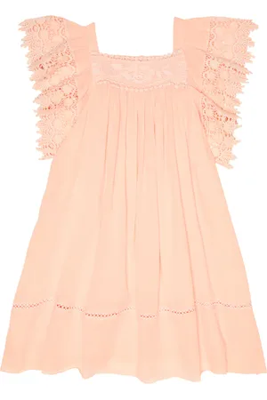 Louise Misha Belina embroidered cotton dress