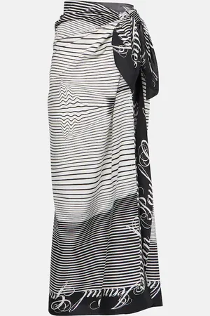 Jean Paul Gaultier The Navy Blue Body Morphing beach cover-up