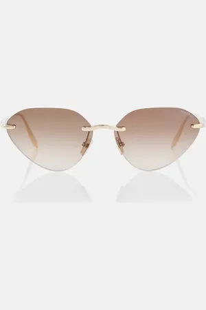 Bvlgari Serpenti embellished cat-eye sunglasses